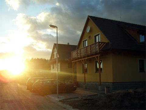 Apartments Palisády Donovaly and sunset