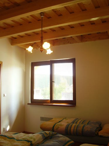 The upper apartment detail of the rooms