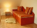 The upper apartment sofa